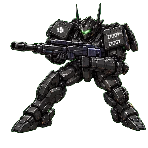 Schwarzer Ironblooded FriendsR Mecha