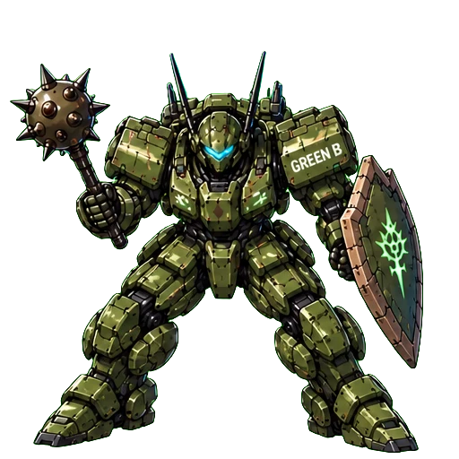 Grüner Ironblooded FriendsR Mecha